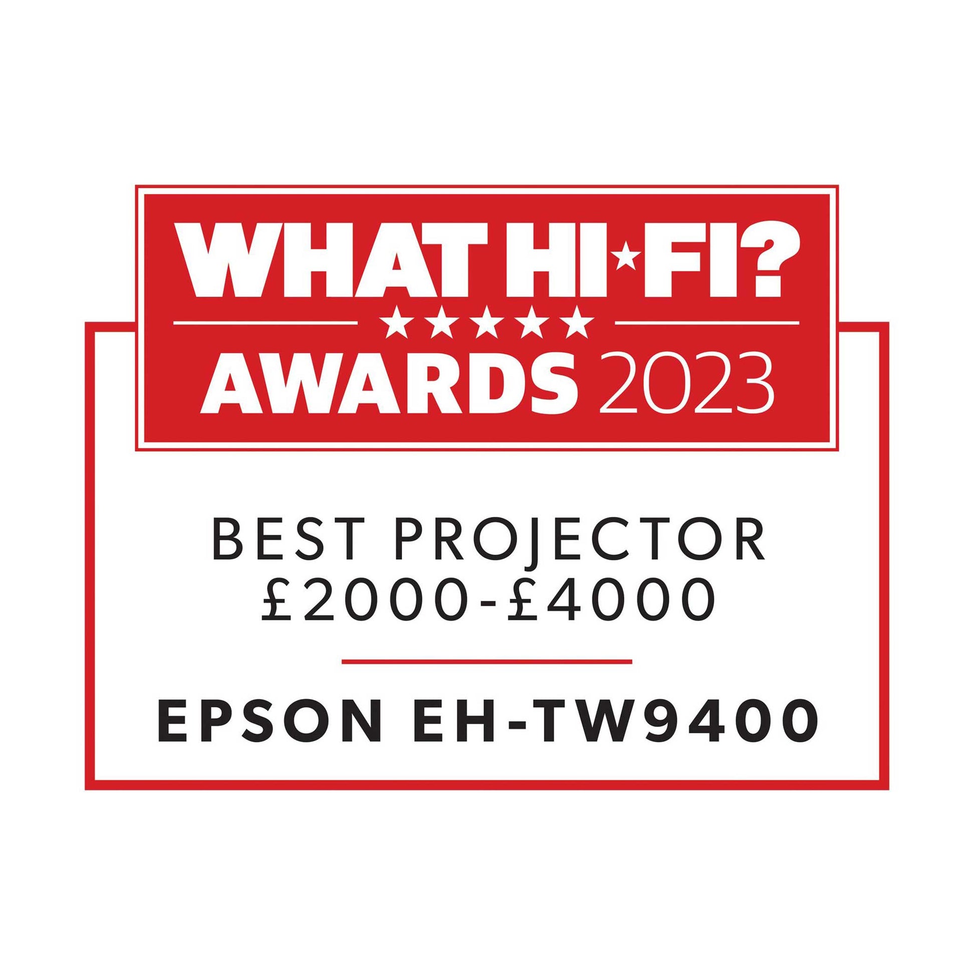 Epson EH-TW9400 What Hi-Fi Award Winner