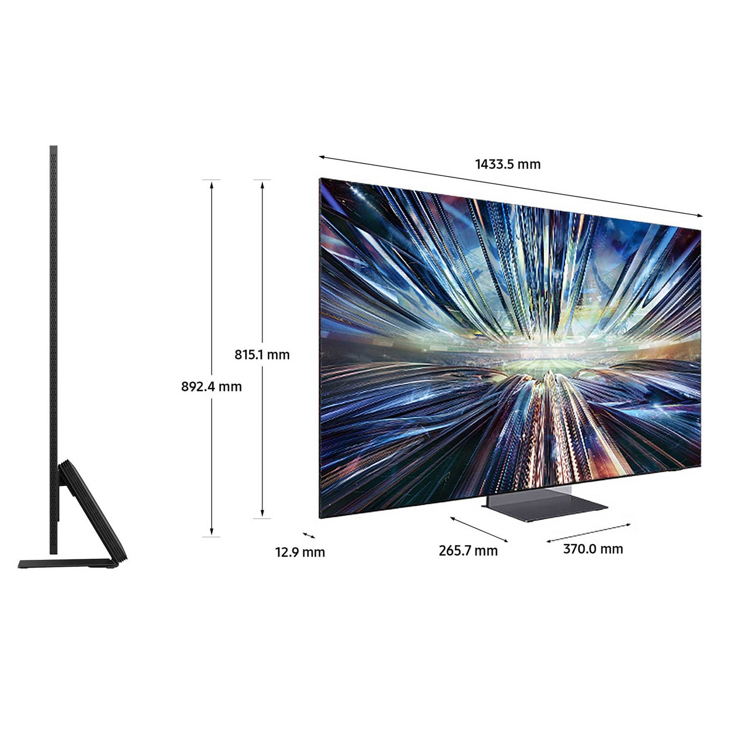 Samsung QE65QN900D Dimensions 