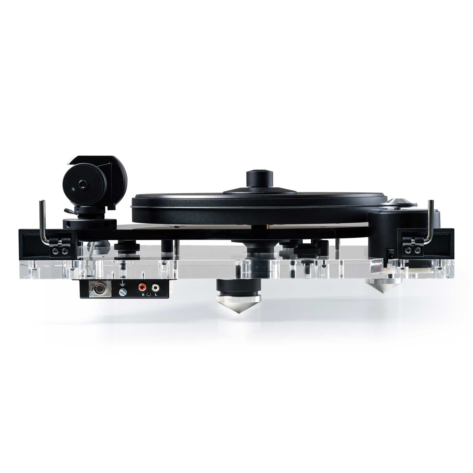 Pro-ject 6 PerspeX Balanced Superpack Turntable Rear View