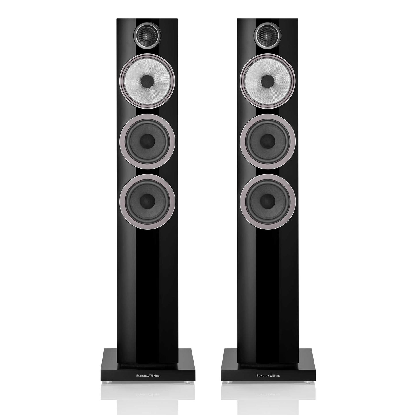 Bowers & Wilkins 704 S3 Gloss Black Front