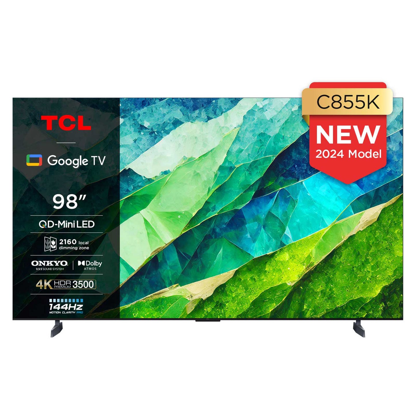 TCL 98C855K 98" 4K Mini LED Smart TV