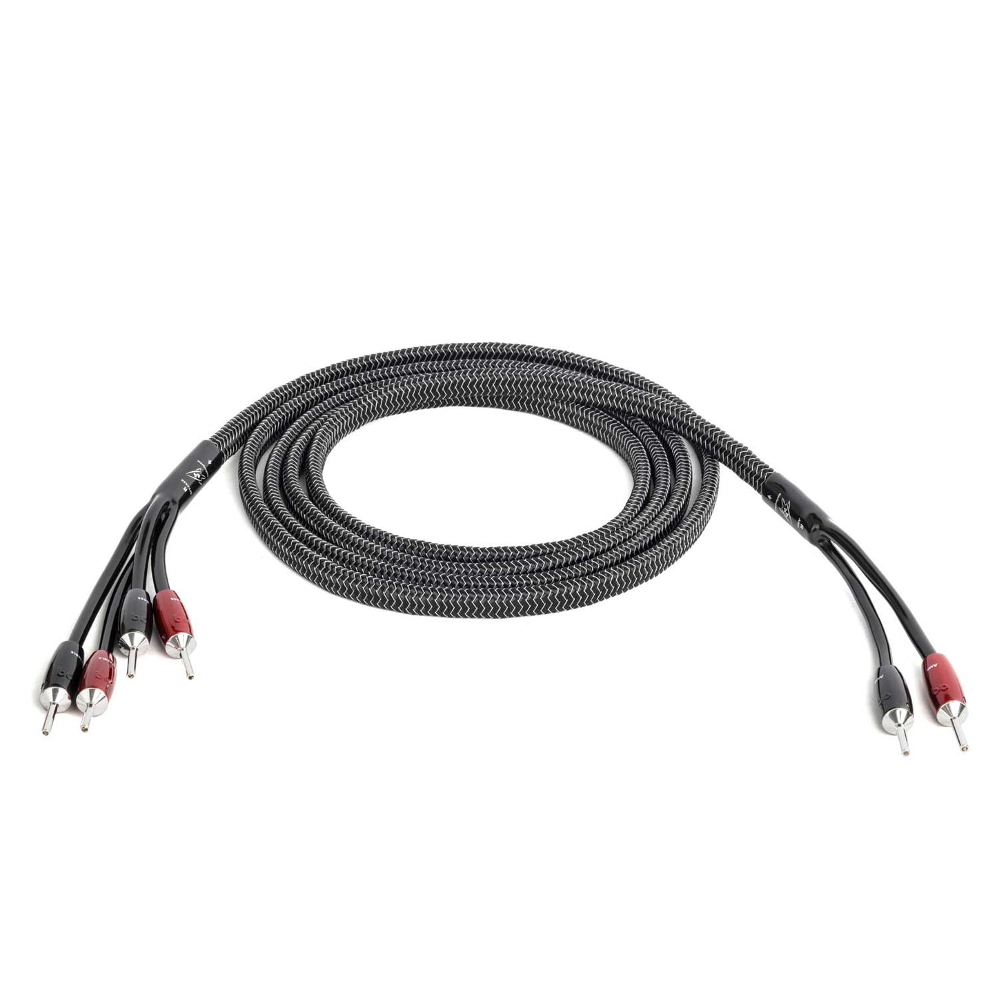 AudioQuest Rocket 44 Speaker Cables Coiled