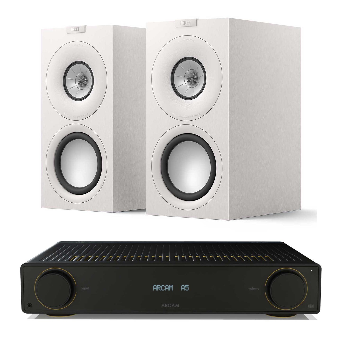 Arcam A5 + KEF Q Concerto Meta + Cables