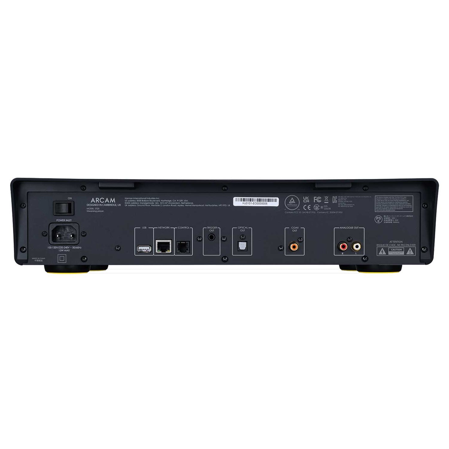 Arcam ST25 Streamer Rear View