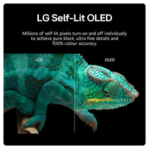 LG B4 OLED Self Lit Pixels