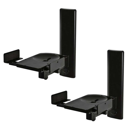 BTech BT77 Speaker Wall Brackets Black