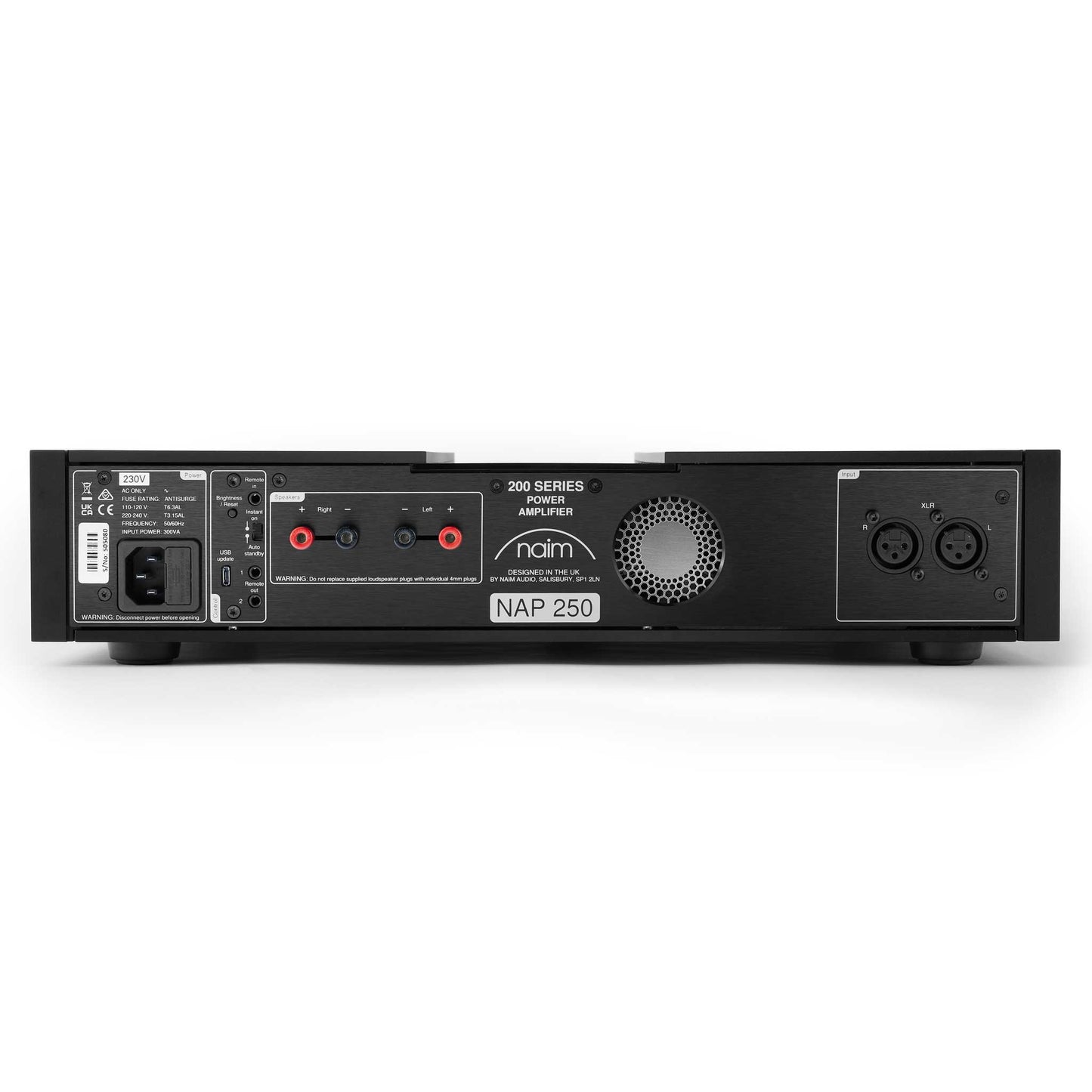 Naim NAP250 Rear