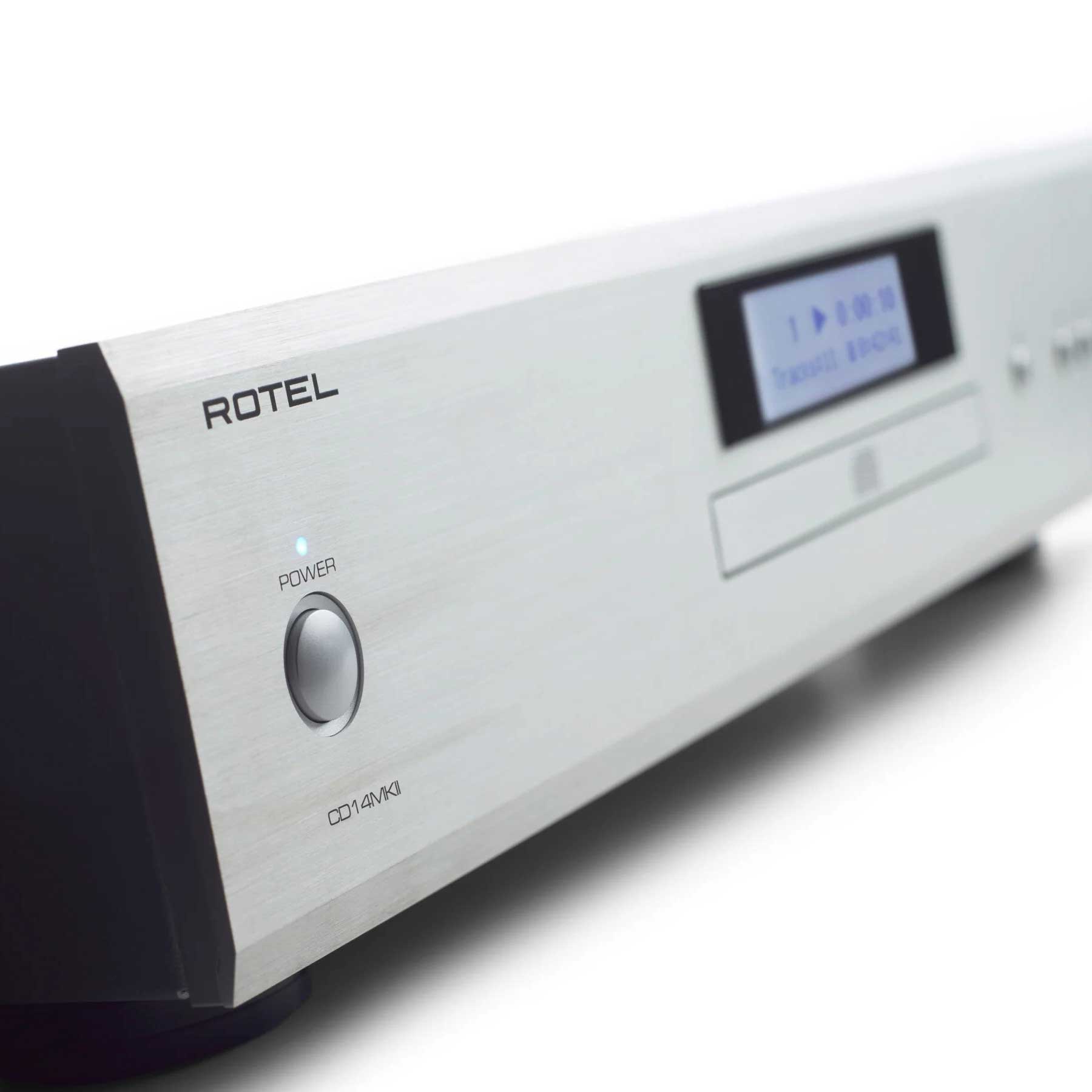 Rotel CD14 MKII Silver Profile