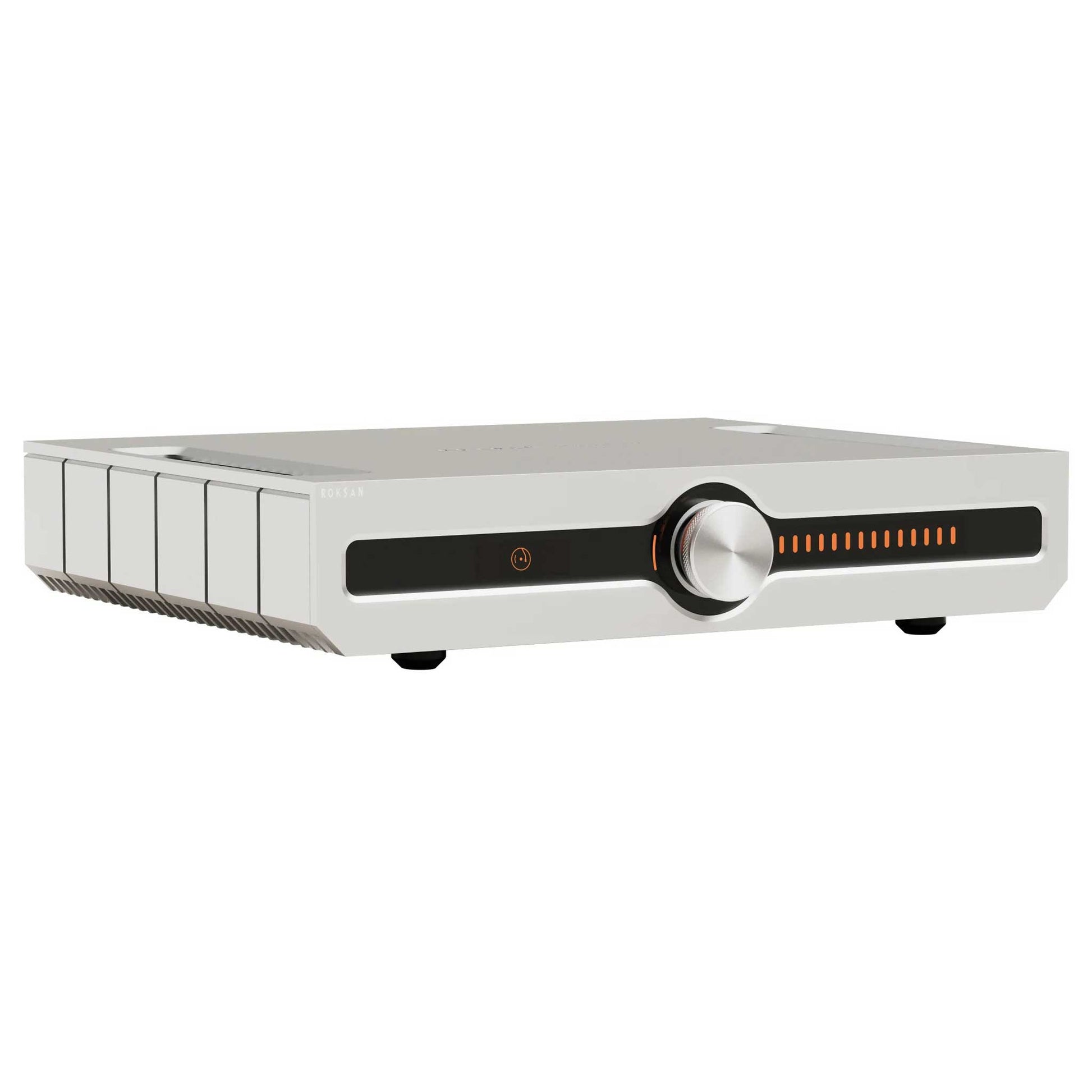 Roksan Caspian 4G Integrated Amplifier Silver Angled View