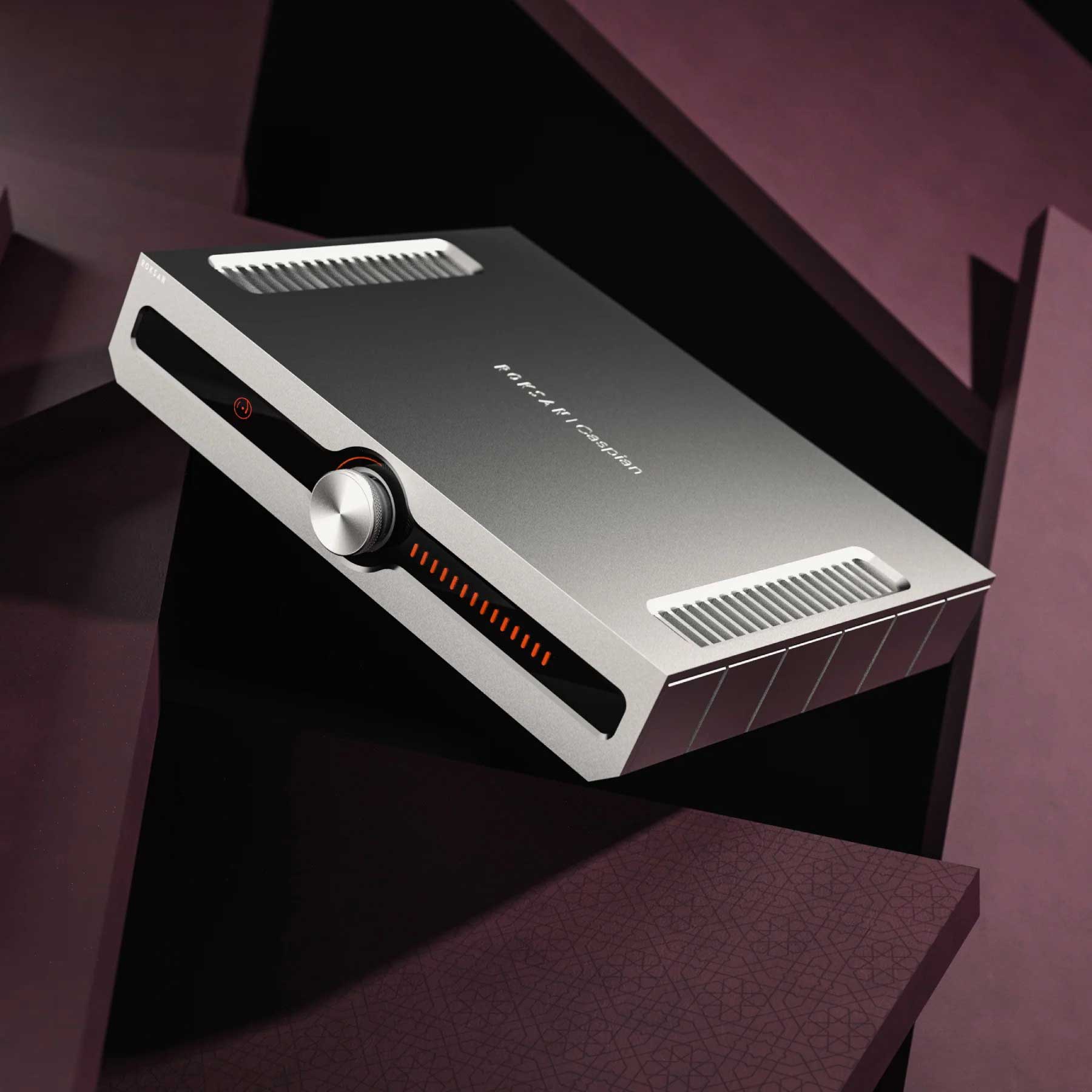 Roksan Caspian 4G Streaming Amplifier Silver Beauty Shot