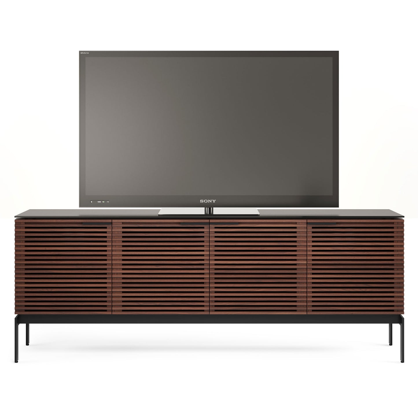 BDI Corridor SV 7129 Chocolate Stained Walnut With TV