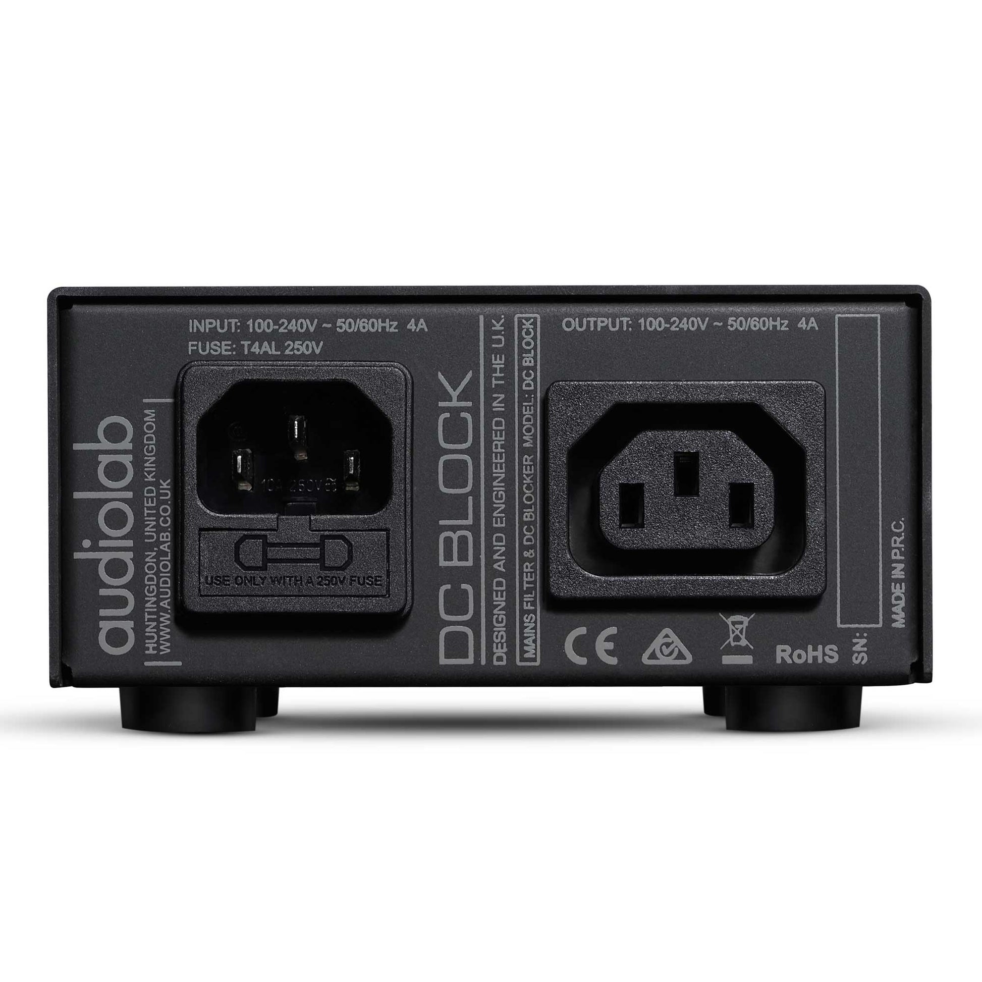 Audiolab DC Block Rear