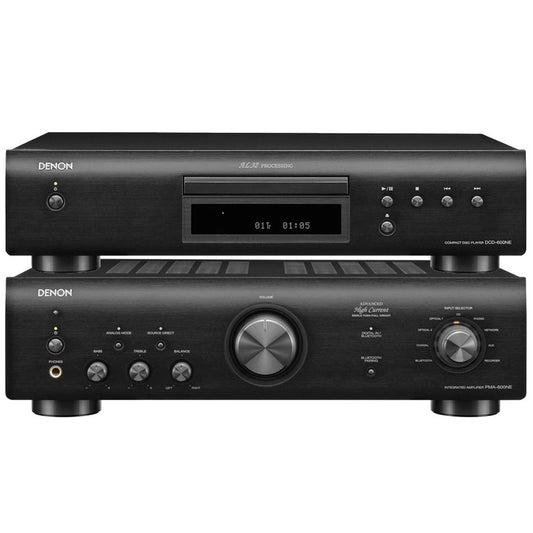 Denon PMA-600NE / DCD-600NE Bundle Black