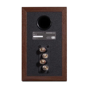 Wharfedale Diamond 12.0 Walnut Rear View