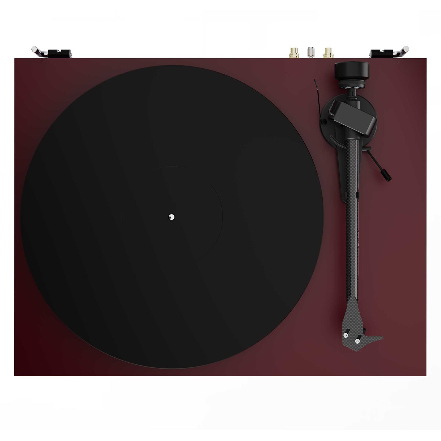 Pro-Ject Debut Evo 2 Satin Wine Red Top View