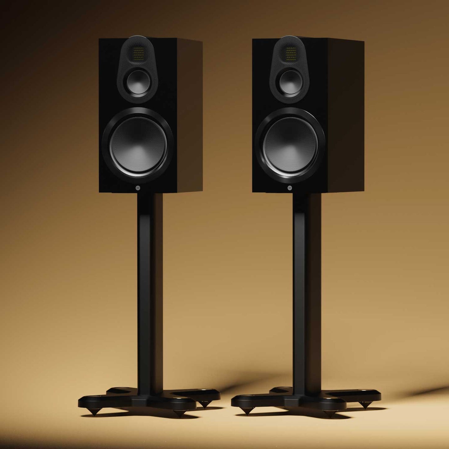 Monitor Audio Gold 100 6G High Gloss Black With Optional ST-2 Stands