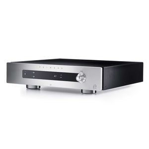 Primare I25 Integrated Amplifier Titanium Angled View