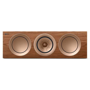 KEF R2 Meta Walnut Front