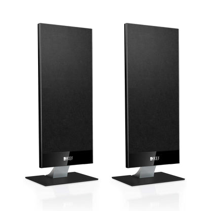 KEF T101 Ultra-Slim Satellite Speakers Black