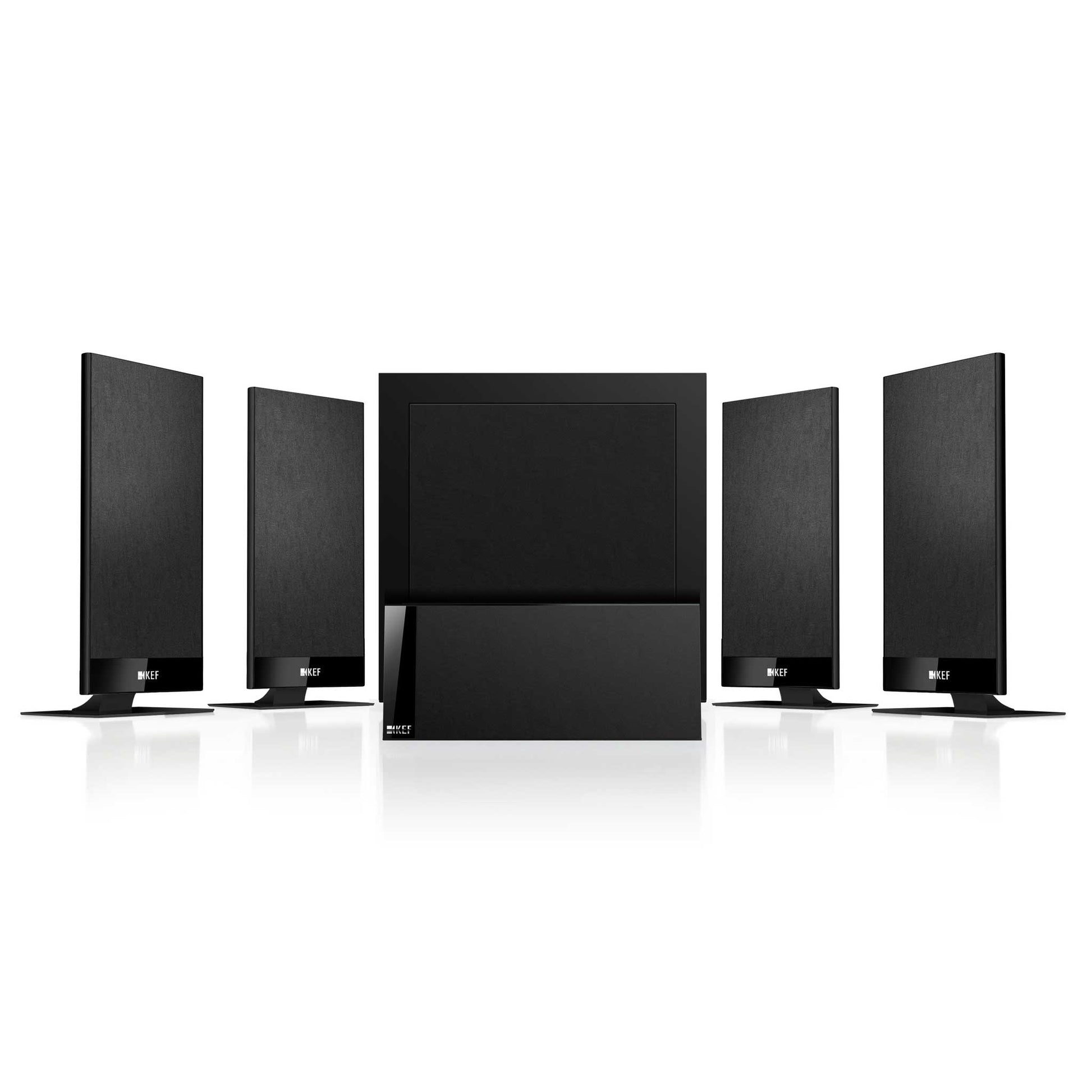 KEF T105 Home Theatre Speaker System Black