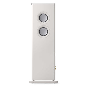 KEF LS60 Wireless Mineral White Side