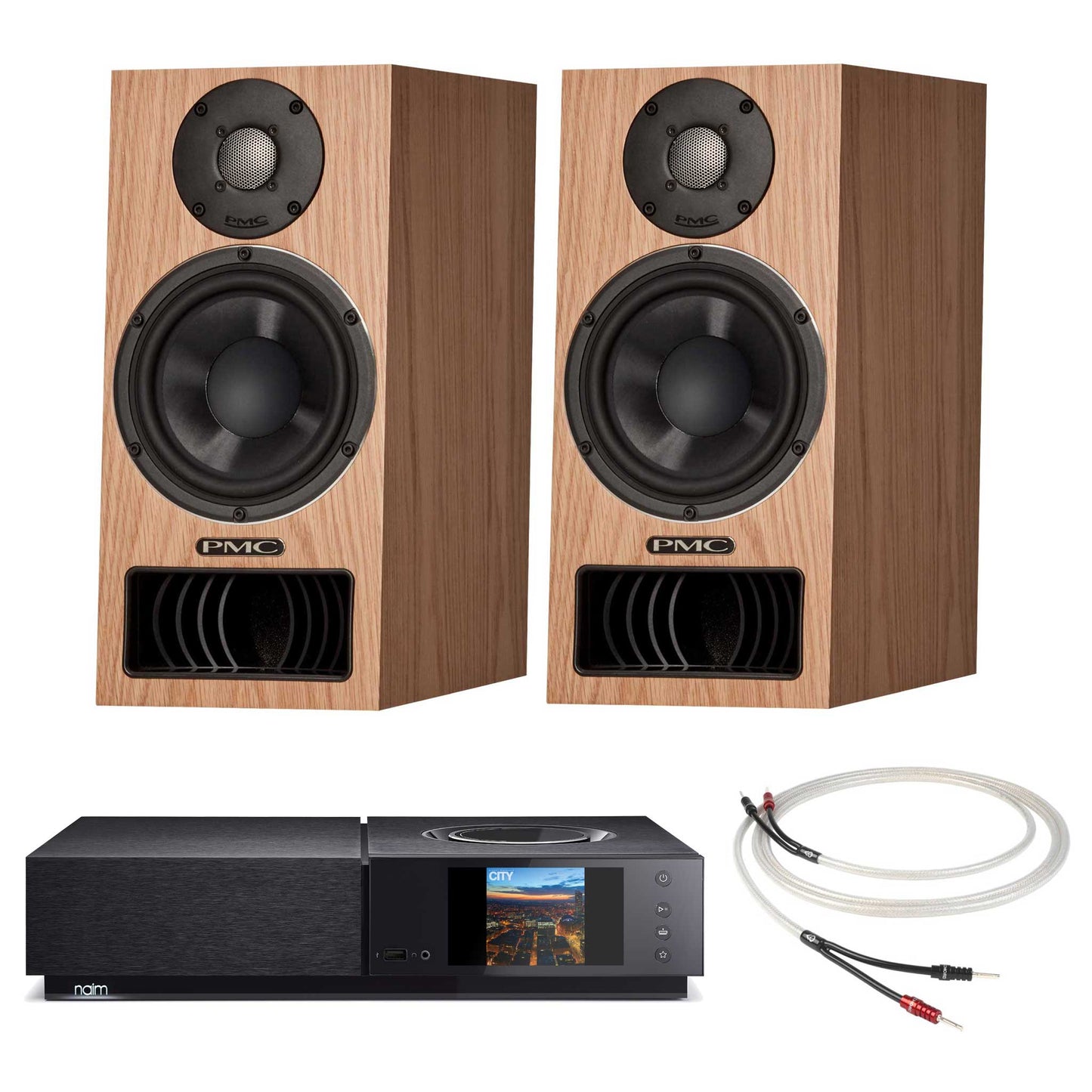 Naim Uniti Nova With PMC twenty5 22i Oak