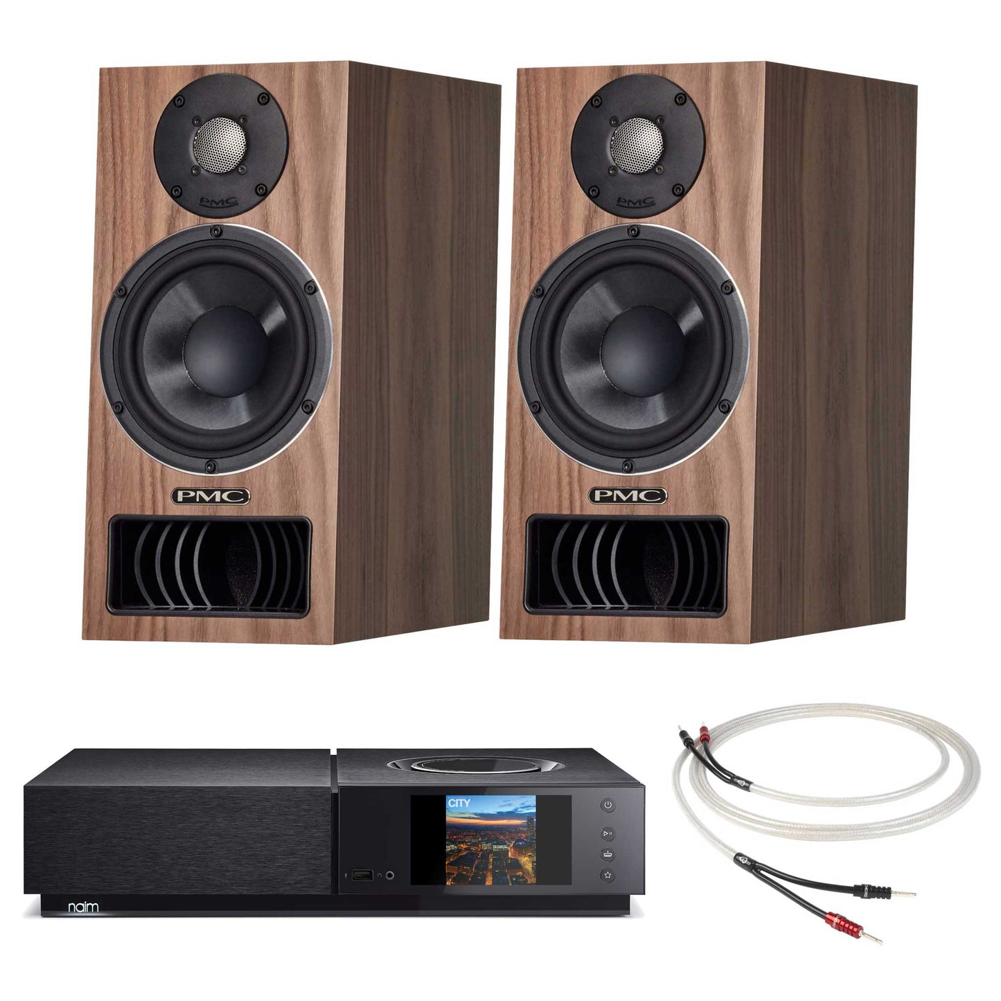 Naim Uniti Nova With PMC twenty5 22i Walnut