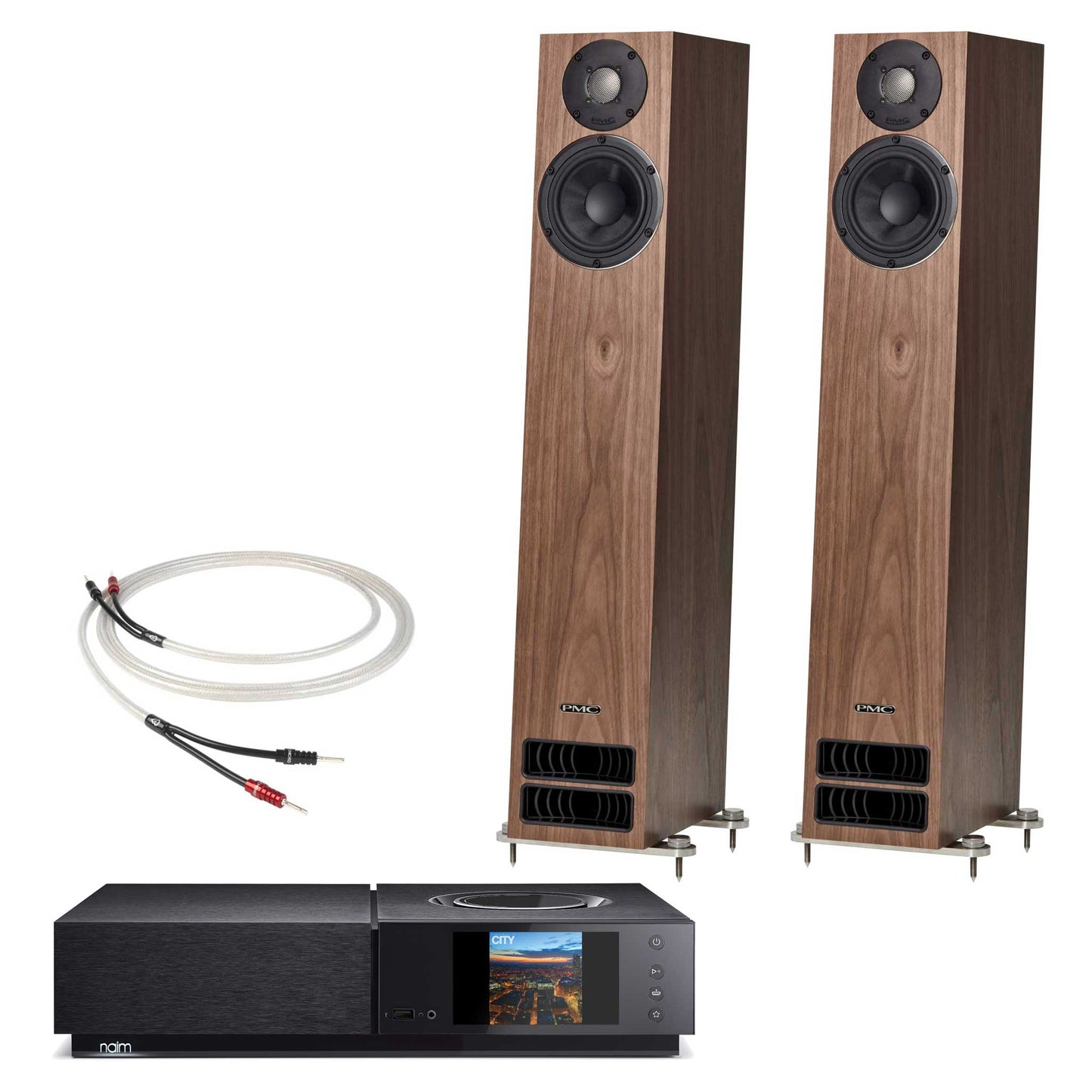 Naim Uniti Nova With PMC twenty5 23i Walnut