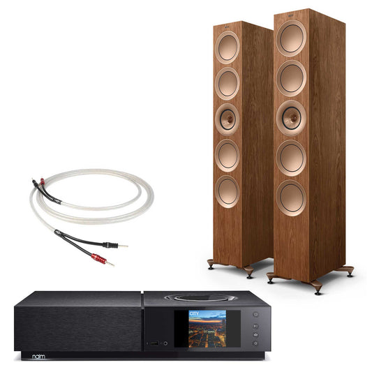 Naim Uniti Nova With KEF R11 Meta Walnut