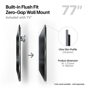 LG OLED77G45LW Zero-Gap Wall Mount