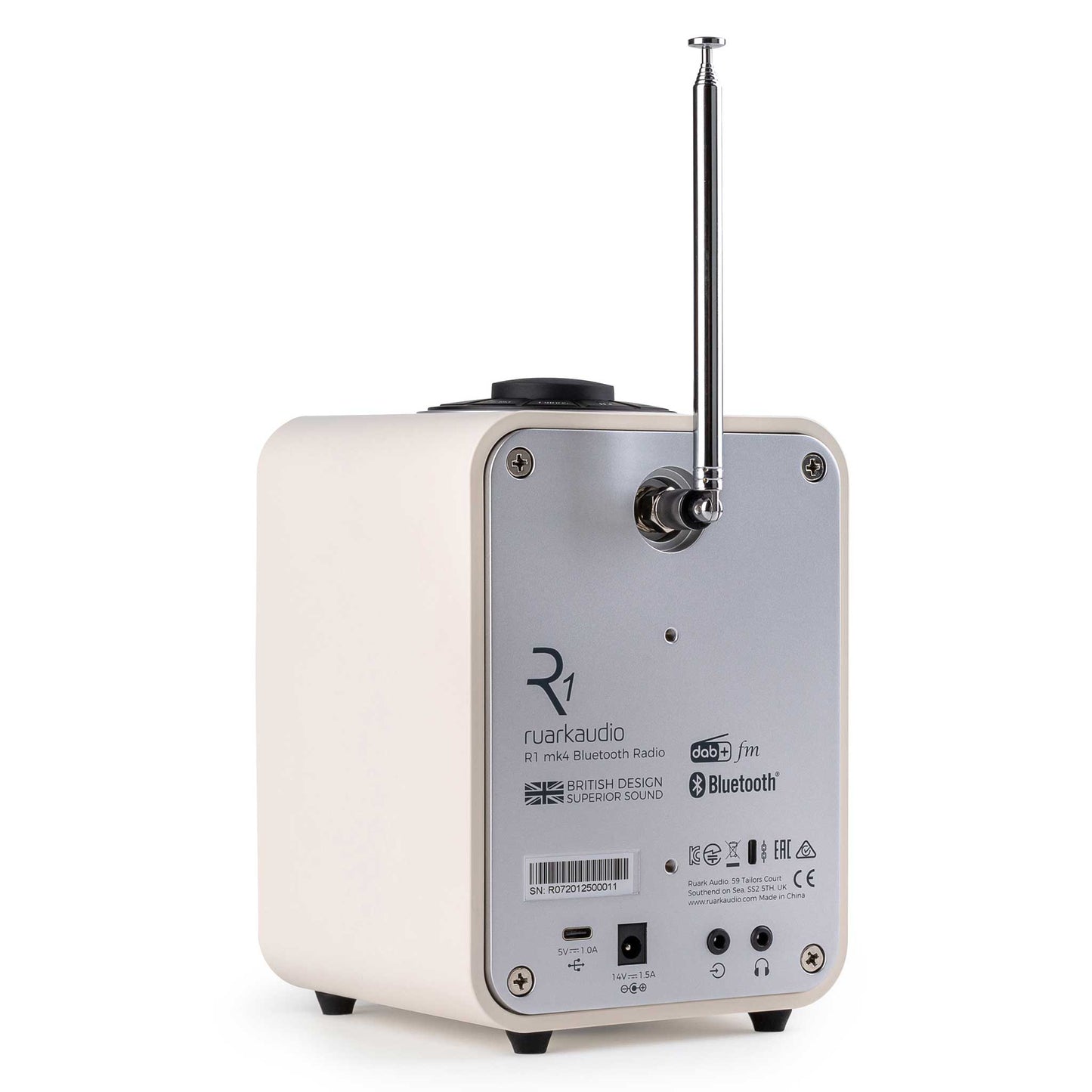 Ruark Audio R1 MK4 Light Cream Rear