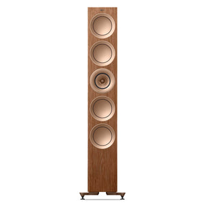 KEF R11 Meta Walnut Front