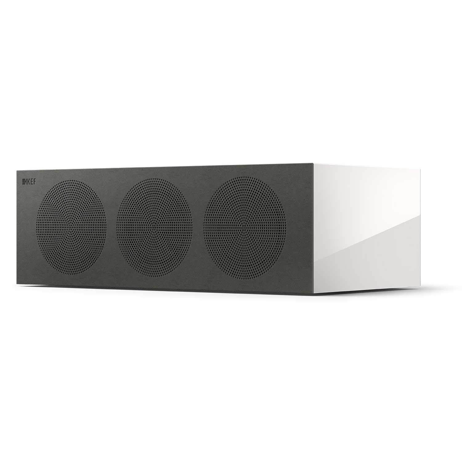 KEF R2 Meta White Gloss Grille On