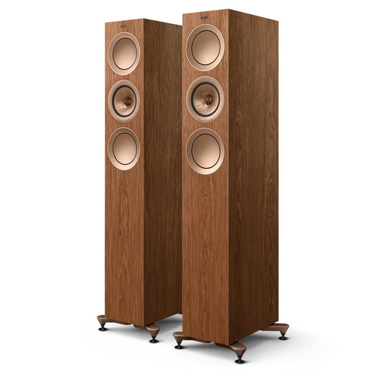 KEF R5 Meta Walnut Pair