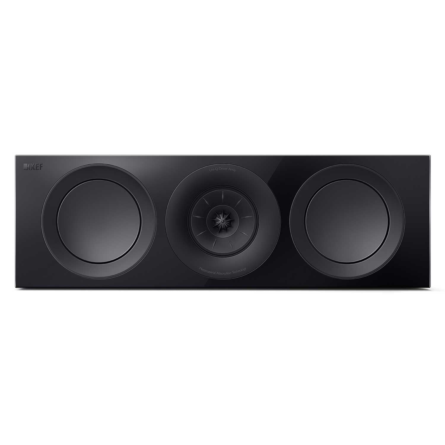 KEF R6 Meta Centre Speaker Black Gloss