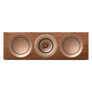 KEF R6 Meta Walnut Front