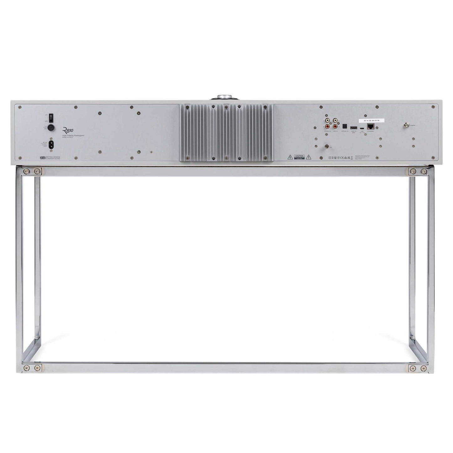 Ruark Audio R810 Soft Grey Rear View