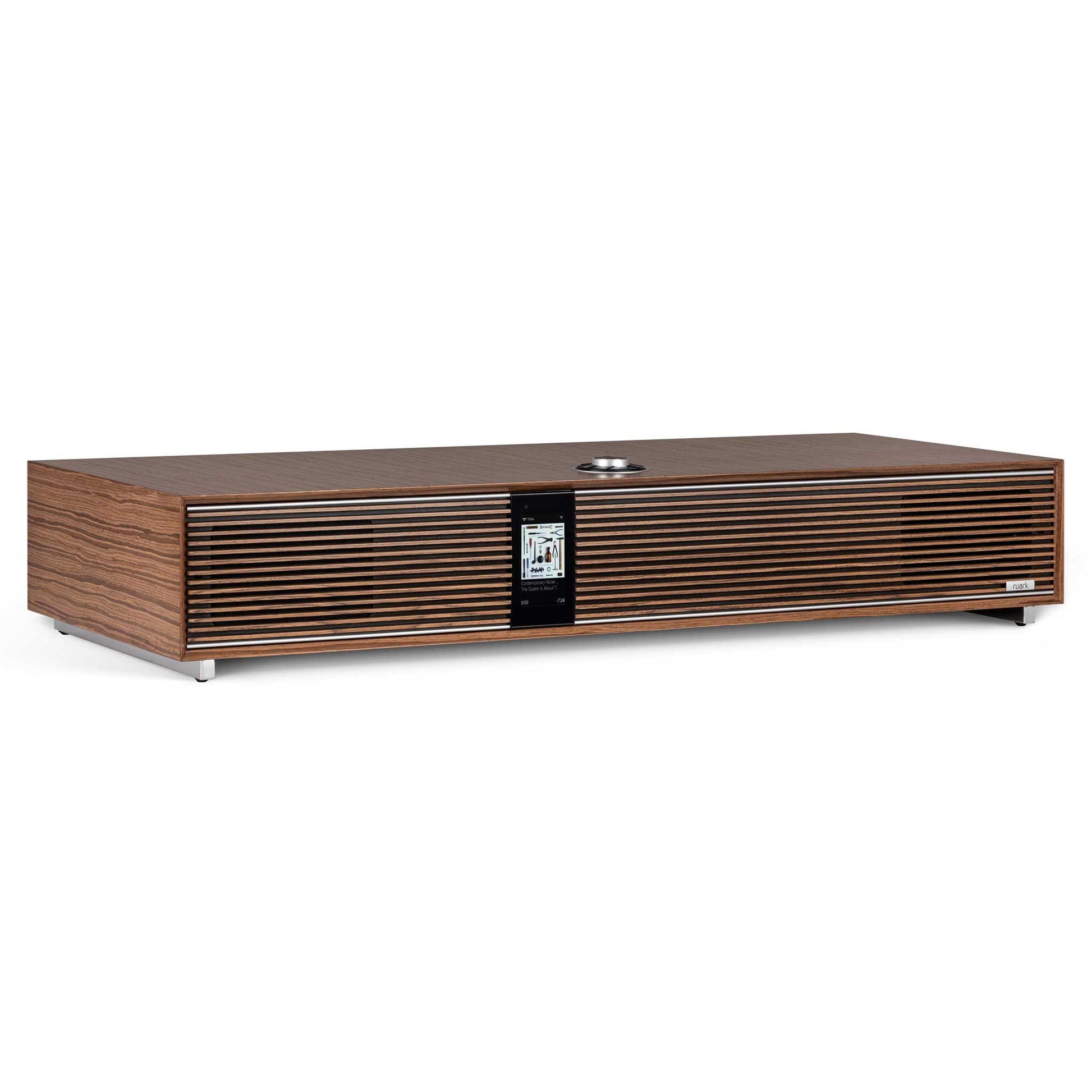 Ruark Audio R810 Fused Walnut Angle