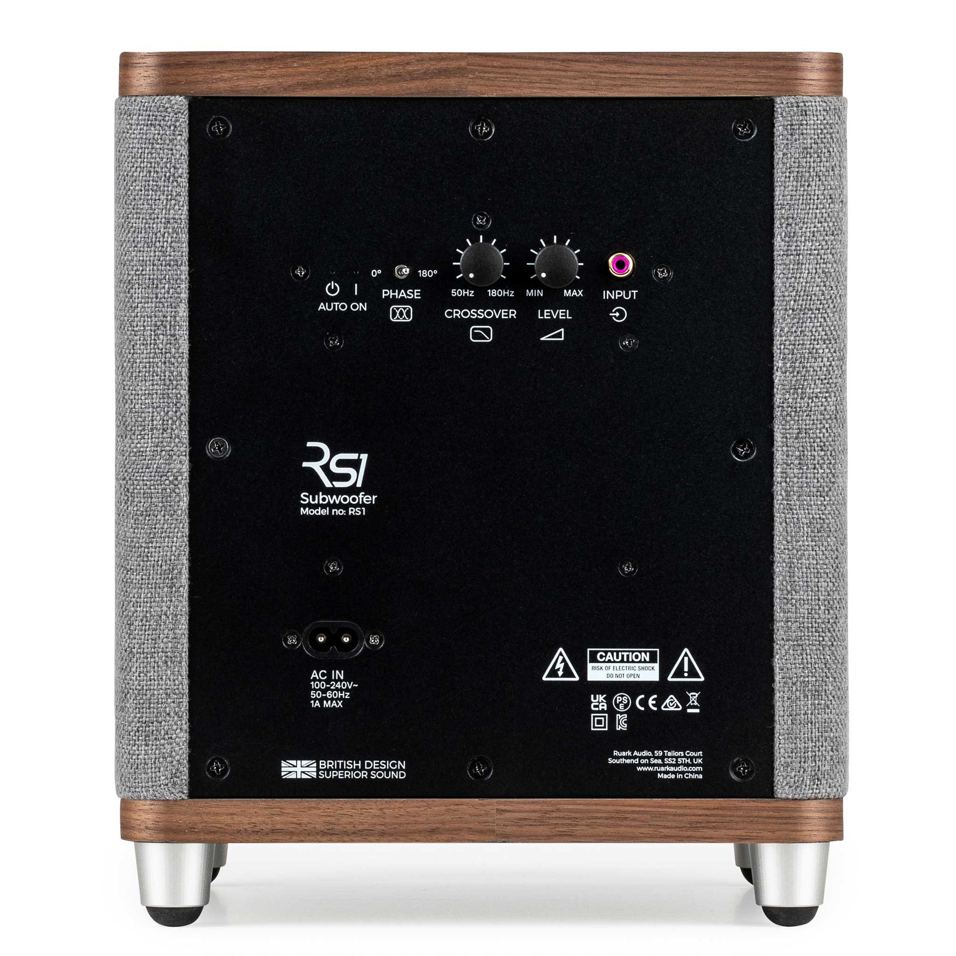 Ruark Audio RS1 Subwoofer Rear