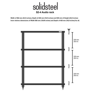 Solidsteel S2-4 Hi-Fi Rack