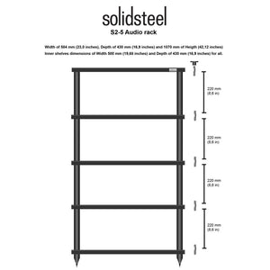 Solidsteel S2-5 Hi-Fi Rack