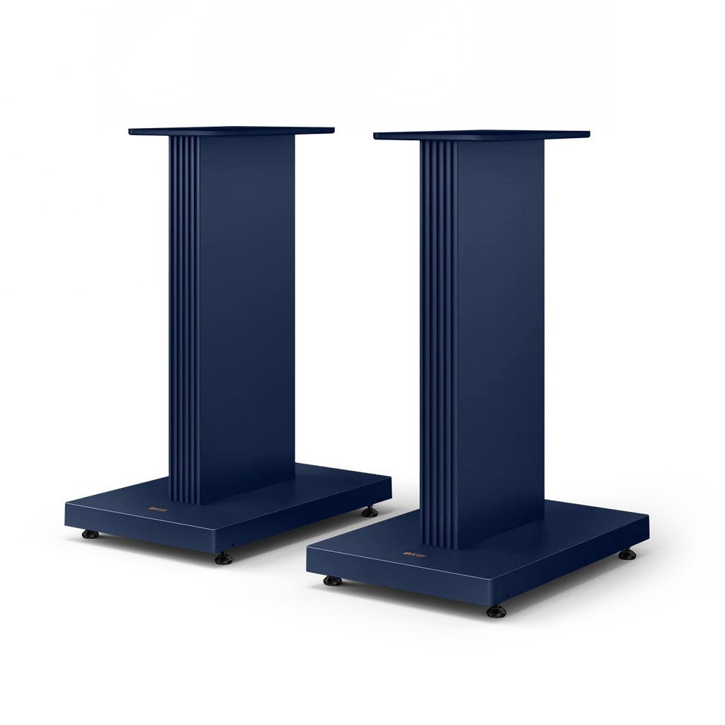 KEF S3 Floor Stands Indigo Matte