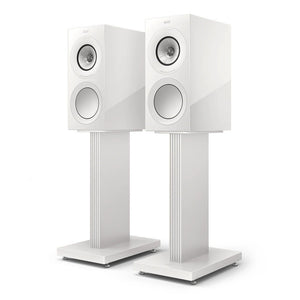 KEF S3 Floor Stands Mineral White With R3 Meta