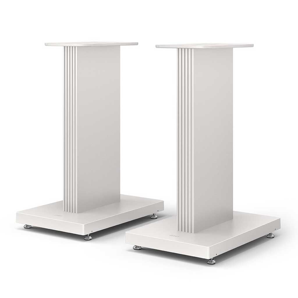 KEF S3 Floor Stands Mineral White