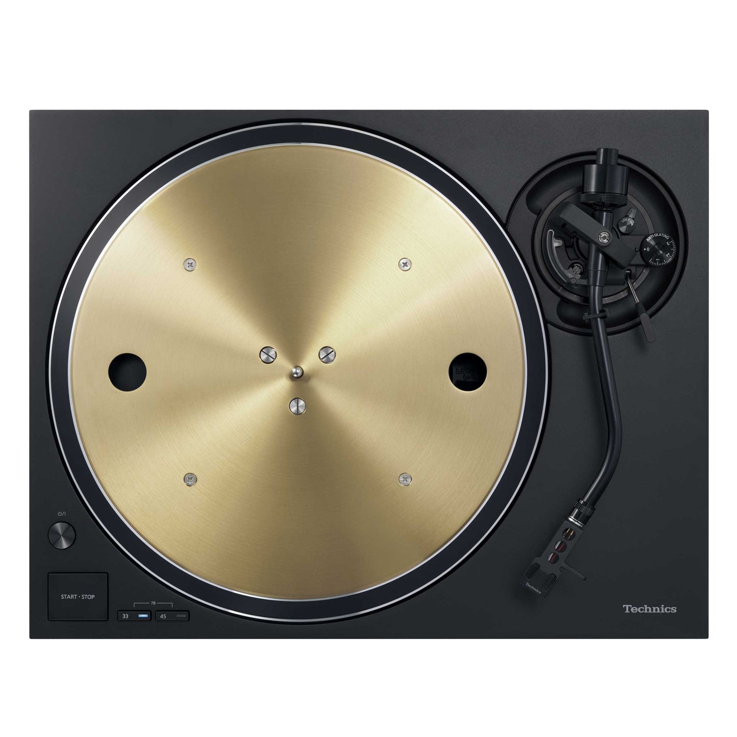 Technics SL-1300G Black Top View