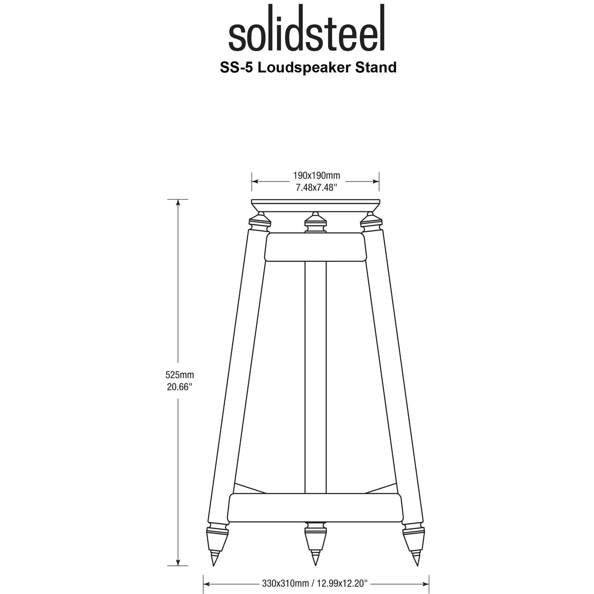 Solidsteel SS-5 Dimensions