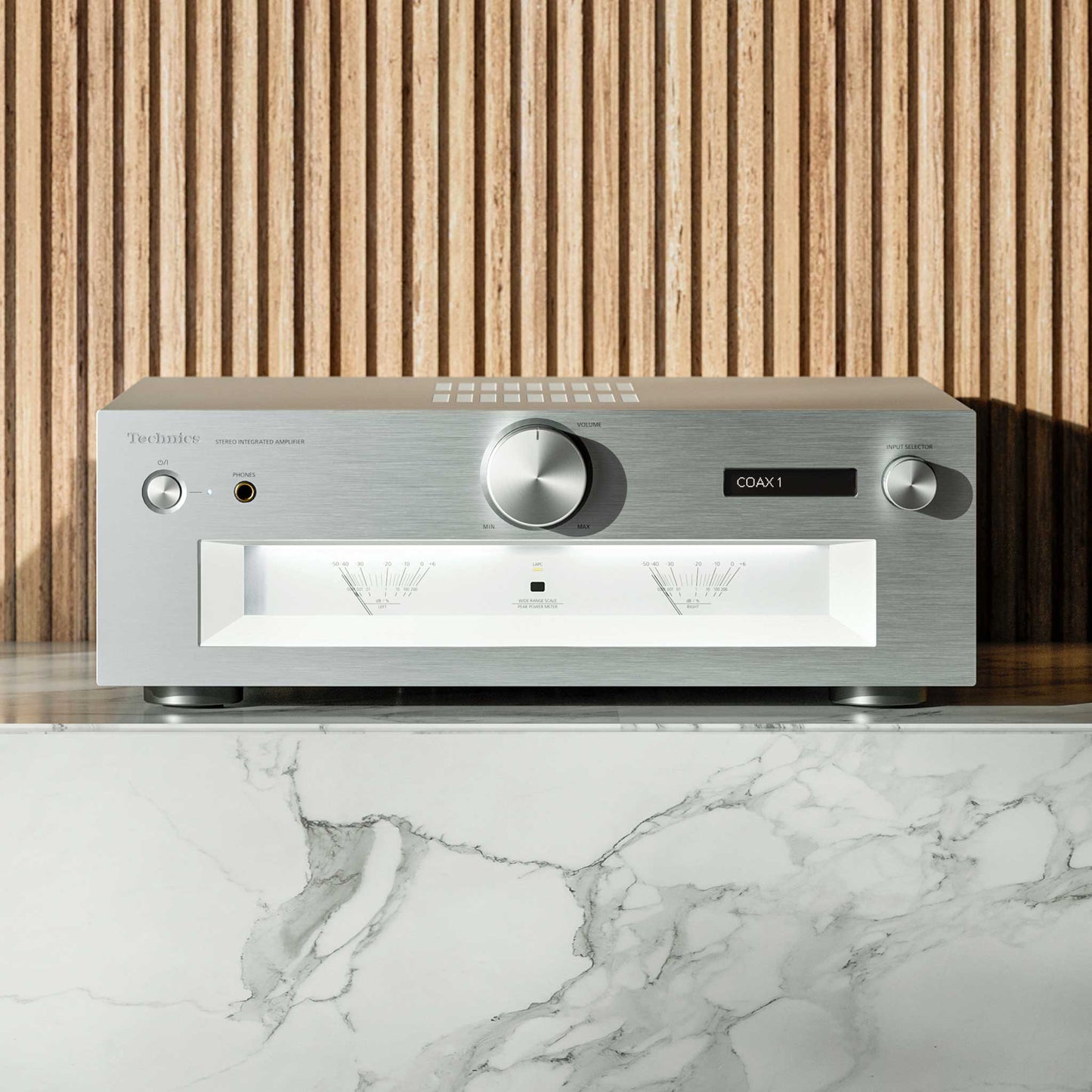 Technics SU-G700M2 Silver On Sideboard