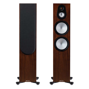 Monitor Audio Silver 500 7G Walnut Front View