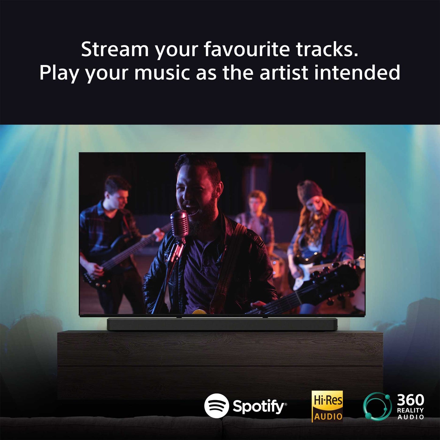 Sony BRAVIA Theatre Bar 8 Music Streaming