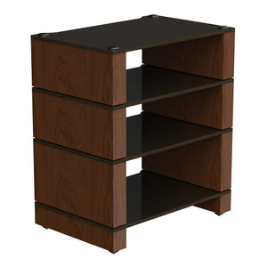 Blok Stax 2G 4-Shelf Collection Black Ash with Natural Walnut